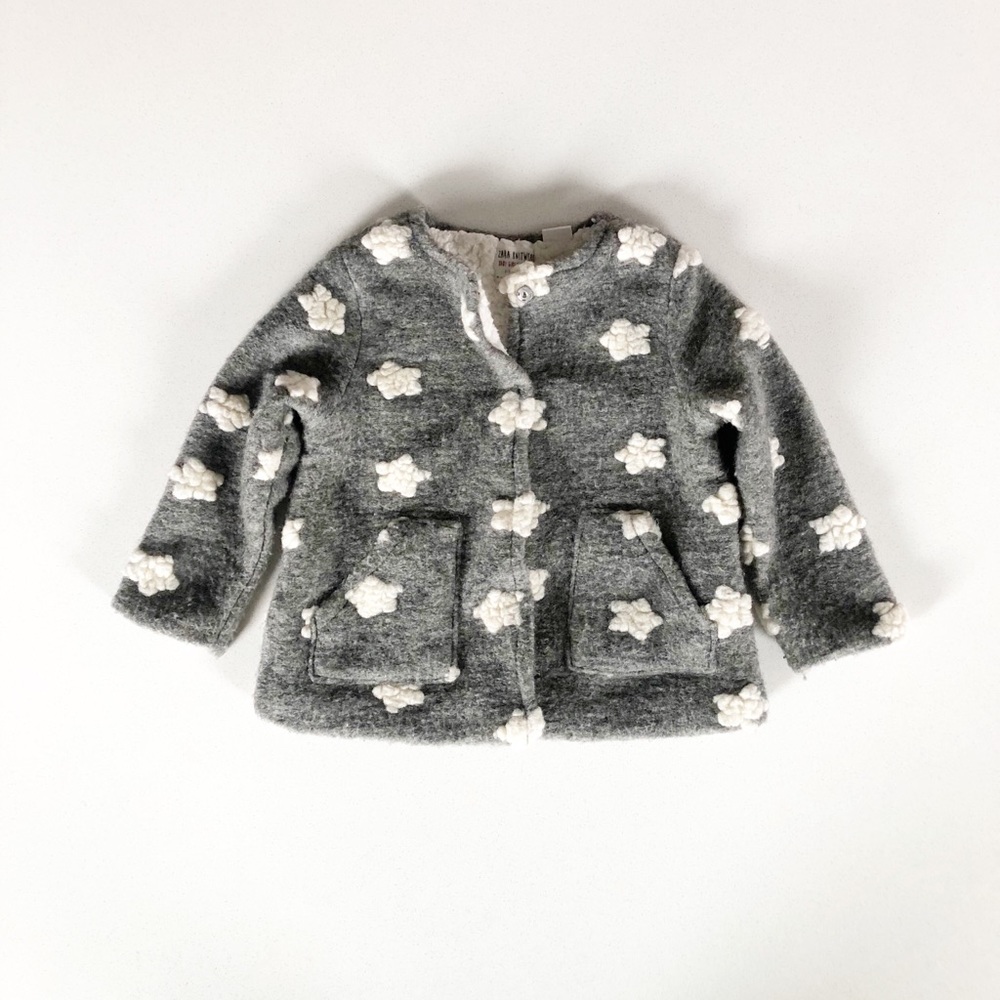 Zara Knitwear Wool Jacket